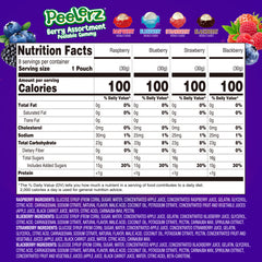 Peelerz - Peelable Gummy Berry Mix Flavor - 240g/box