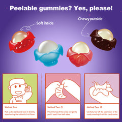 Peelerz - Peelable Gummy Berry Mix Flavor - 240g/box