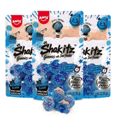 Shakitz - 4D Gummy with Sour Powder - 4D Blue Raspberry Gummy - 3 bags