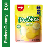 Peelerz - Bonbons pelables (nouveau mélange de saveurs - litchi + ananas + mangue) - 608 g