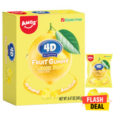 4D Fruit Gummy -Lemon Burst Juice Filled- 240g
