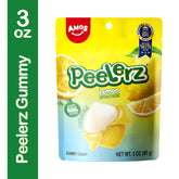 Peelerz - Bonbons pelables (nouveau mélange de saveurs - litchi + ananas + mangue) - 608 g