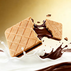 ChocoWaffle - Crispy Milk Chocolate Waffle Biscuits - 8.47oz