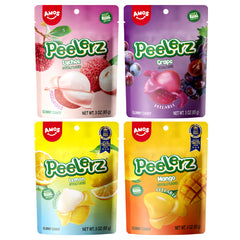 Peelerz - Peelable Gummy 4 Flavors - Mix - 3oz Bag