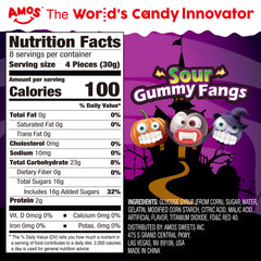 Halloween Teeth Candy Vampire Teeth Gummy - 8.47oz