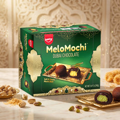 MeloMochi - Dubai Chocolate Flavor Mochi - 240g