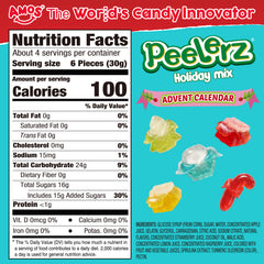 Peelerz - Christmas Calendar Countdown - 4.4oz