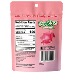 Peelerz - Peelable Peach Gummies - 120g/bag
