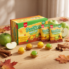 Peelerz - Peelable Caramel Apple & Cinnamon Apple Gummy Box - 8.47oz
