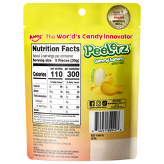 Peelerz - Bonbons pelables (nouveau mélange de saveurs - litchi + ananas + mangue) - 608 g