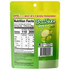 Peelerz - Bonbons pelables (nouveau mélange de saveurs - litchi + ananas + mangue) - 608 g