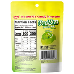 Peelerz - Bonbons pelables (nouveau mélange de saveurs - litchi + ananas + mangue) - 608 g