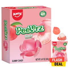 Peelerz - Peelable Gummy Peach Flavor - 240g