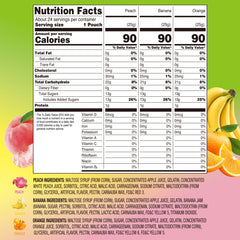 Peelerz - Bonbons pelables (nouveau mélange de saveurs - litchi + ananas + mangue) - 608 g