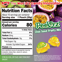 Peelerz - Peelable Passion fruit & Kiwi Gummy Box - 8.47oz