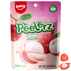 Peelerz - Bonbons pelables (nouveau mélange de saveurs - litchi + ananas + mangue) - 608 g