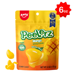 Peelerz - Bonbons pelables (nouveau mélange de saveurs - litchi + ananas + mangue) - 608 g