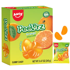 Peelerz - Peelable Gummy Orange Flavor - 240g