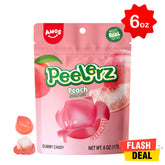 Peelerz - Peelable Gummy Peach Flavor - 6oz