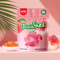 Peelerz - Peelable Gummy Peach Flavor - 6oz