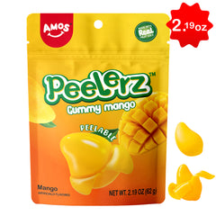 Peelerz - Bonbons pelables à la mangue - 62 g/sachet