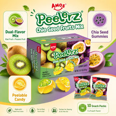 Peelerz - Peelable Passion fruit & Kiwi Gummy Box - 240g