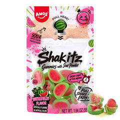 Shakitz - Gummy with Sour Powder - Peelerz Watermelon Gummy
