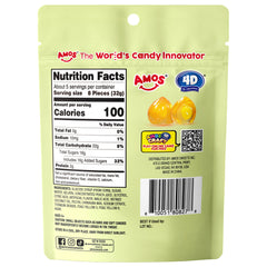 4D Fruit Burst Gummy Yellowpeach Flavor - 170g