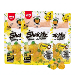 Shakitz - 4D Gummy with Sour Powder - 4D Pineapple Gummy - 3 bags