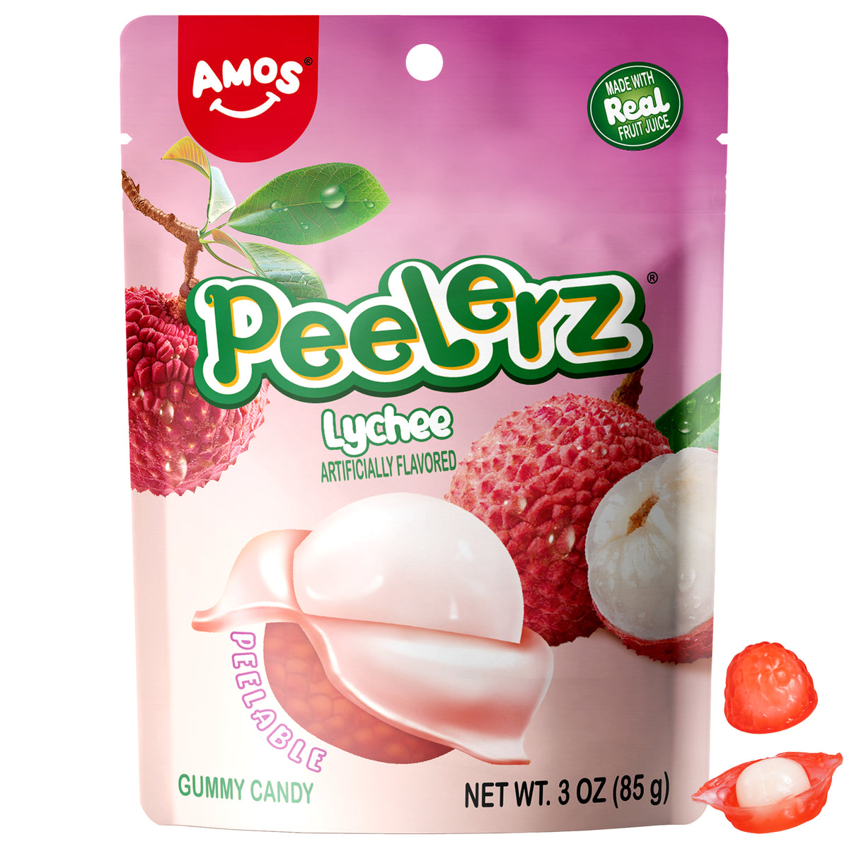 Peelerz - Peelable Gummy Lychee Flavor - 85g