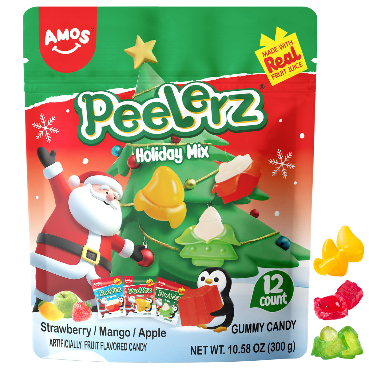 Peelerz - Christmas Mix Gummy - 300g/bag