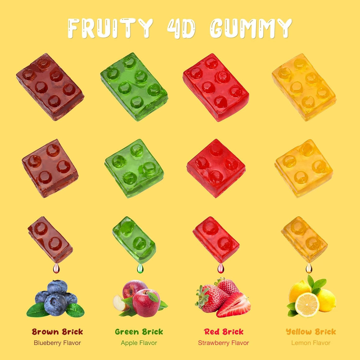 4D Block Gummy – Amos Sweets