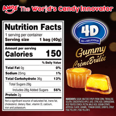 4D Creme Brulee Gummy - 40g/bag