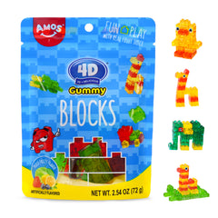 4D - Gummy Blocks - 2.53oz