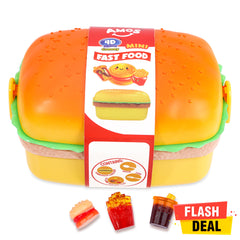 4D Fast Food Gummy Hamburger Box - 100g/box