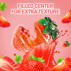 4D Fruit Gummy -Strawberry Burst Juice Filled
