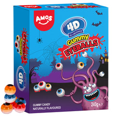 4D Halloween Eyeballs Gummy - 8.47oz