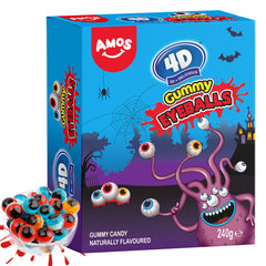 4D Halloween Eyeballs Gummy - 8.47oz