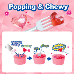 4D Poping Heart Gummy Cup - 1.69oz