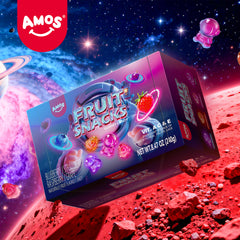 4D Space-themed Fruit Snack Gummy - 8.47oz Box
