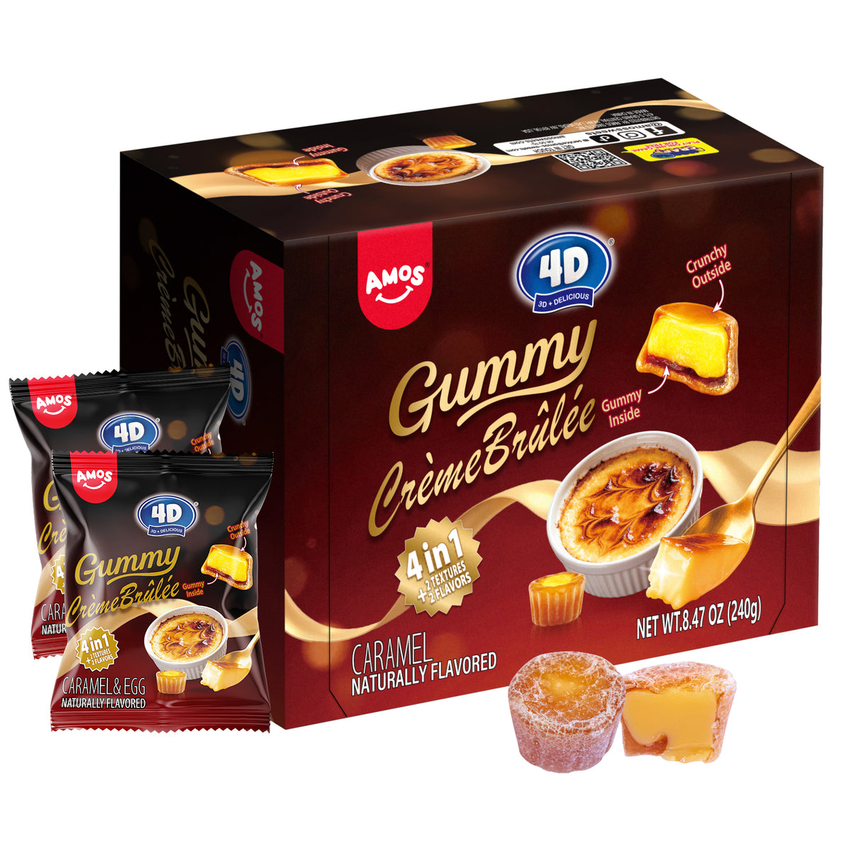 4D Creme Brulee Gummy - Big Packs