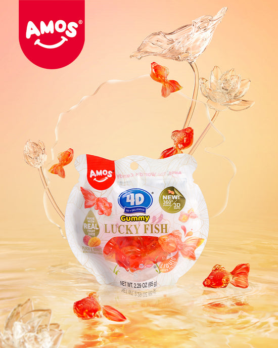 Fish 4d 4D Lucky Fish Gummy – Amos Sweets
