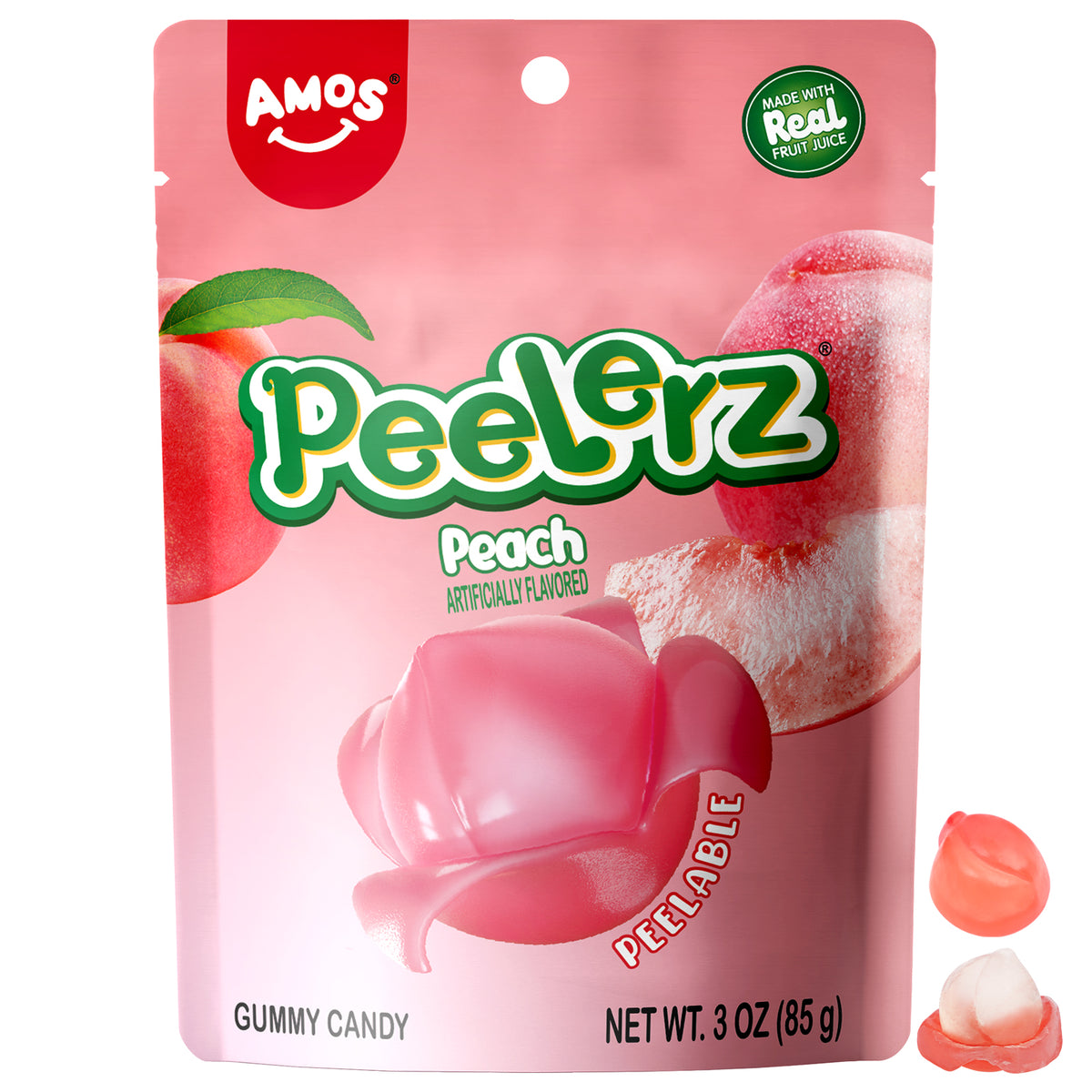 Peelerz - Peelable Gummy Peach Flavor - 85g