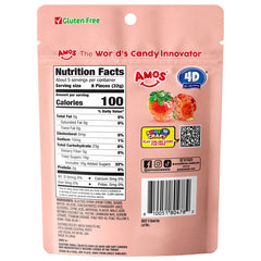 4D Fruit Burst Gummy Strawberry Flavor - 170g