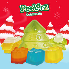 Amos Peelerz Christmas Mix Gummy Candy - 8.47oz