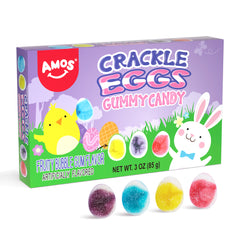 Easter Candy - 4D Crackle Eggs Gummy - 85g