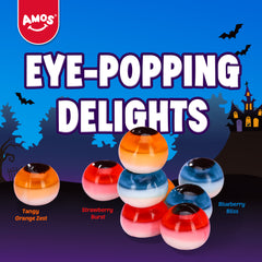 Bonbons d'Halloween - Gommes pour les yeux 4D - 240 g/sachet