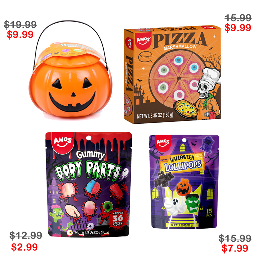 Amos Halloween Candy - Family Pack - Free Shipping