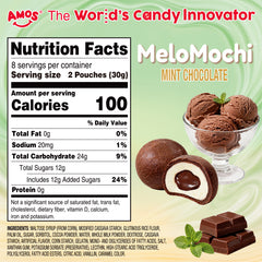 MeloMochi - Mint & Chocolate Flavor Mochi