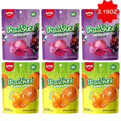 Peelerz - Peelable Gummy（Mix Flavor-6 bags）- 62g/bag